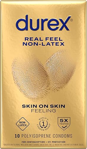 Preservativos Avanti Bare RealFeel sin látex, de Durex, ASA-091, 1, 1