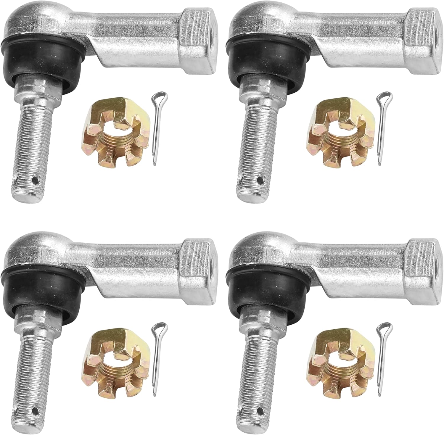 Caltric 2 Tie Rod End Kit Bombardier Caltric Stators Compatible with Can-am Outlander 400 STD XT EFI 2003 2004 2005 2006 2007 2008-2015