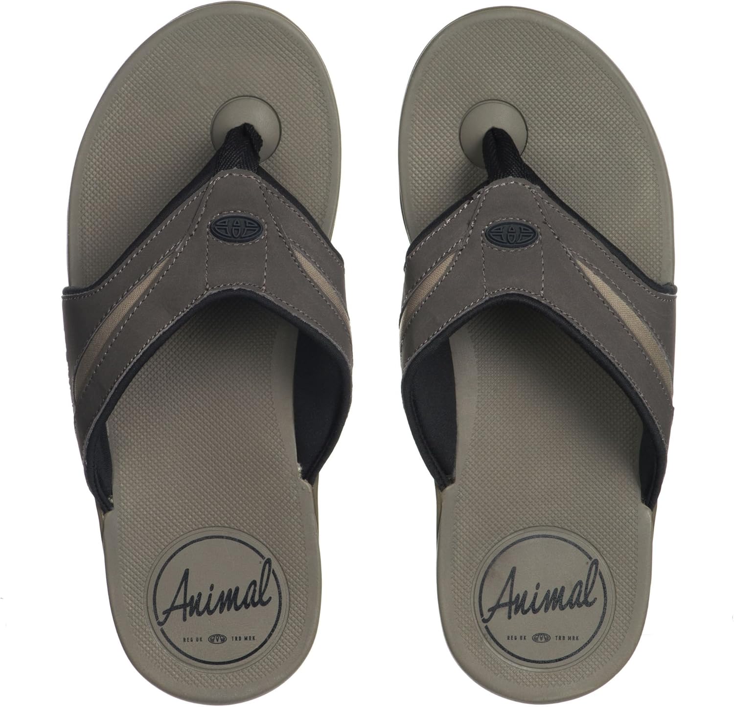 Animal Mens Fader FlipFlops Amazon.co.uk Fashion