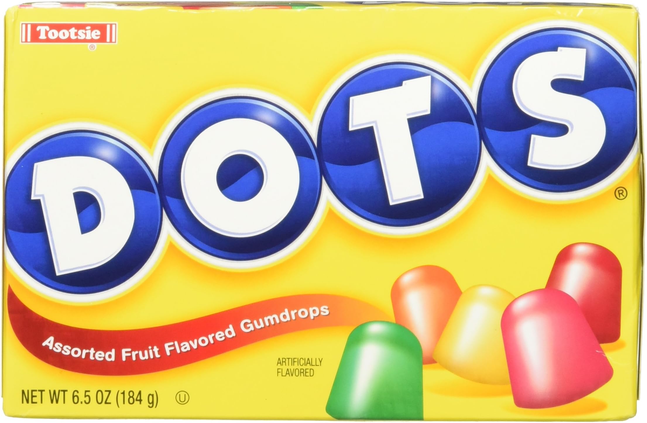 Assorted Fruit Gumdrops Candy, 6.5 Oz