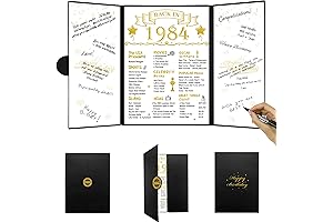 DARUNAXY 40th Back in 1984 Table Party Decor