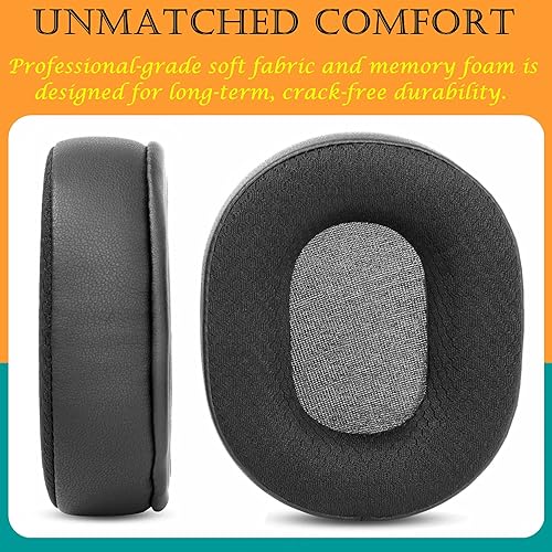 Miniatura 5 de TaiZiChangQin TT-BH047 - Almohadillas de repuesto compatibles con Taotronics SoundSurge 47/TT-BH047, almohadillas de tela para auriculares, color