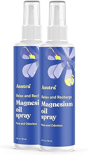 Miniatura 1 de Spray de aceite de magnesio puro Zechstein triple filtrado menos picazón y menos comezón absorción rápida ultra puro y potente