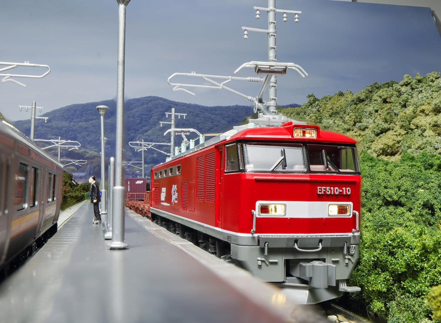 Kato N Gauge EF510 0 3059-1 Model Railway Electric Locomotive