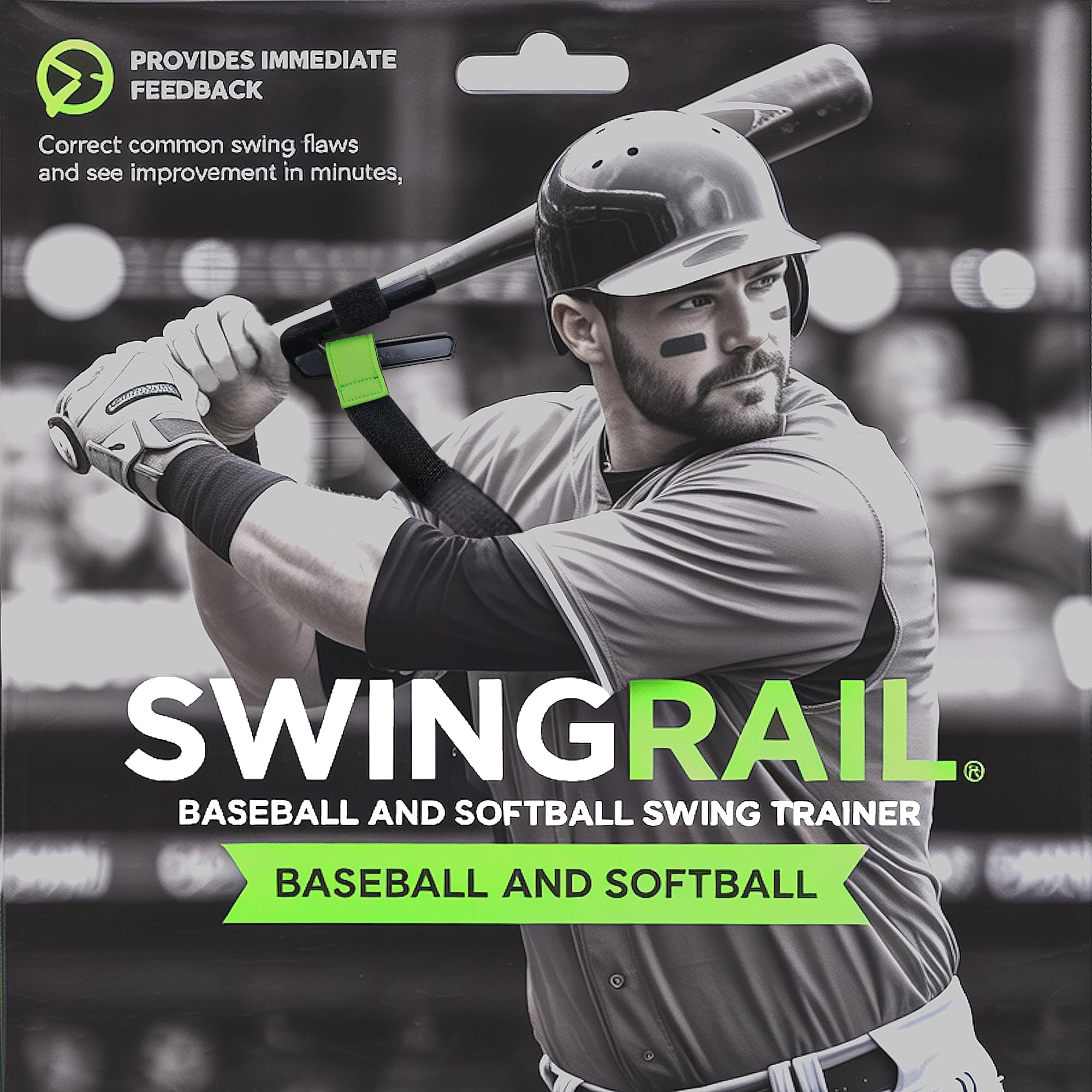 Baseball/Softball Swing Trainer Aid - Equipment for Batting and Hitting