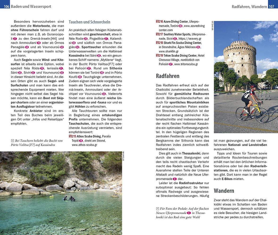 Reise Know-How MeinTrip Chalkidiki mit Thessaloníki: Reiseführer mit Faltplan und kostenloser Web-App