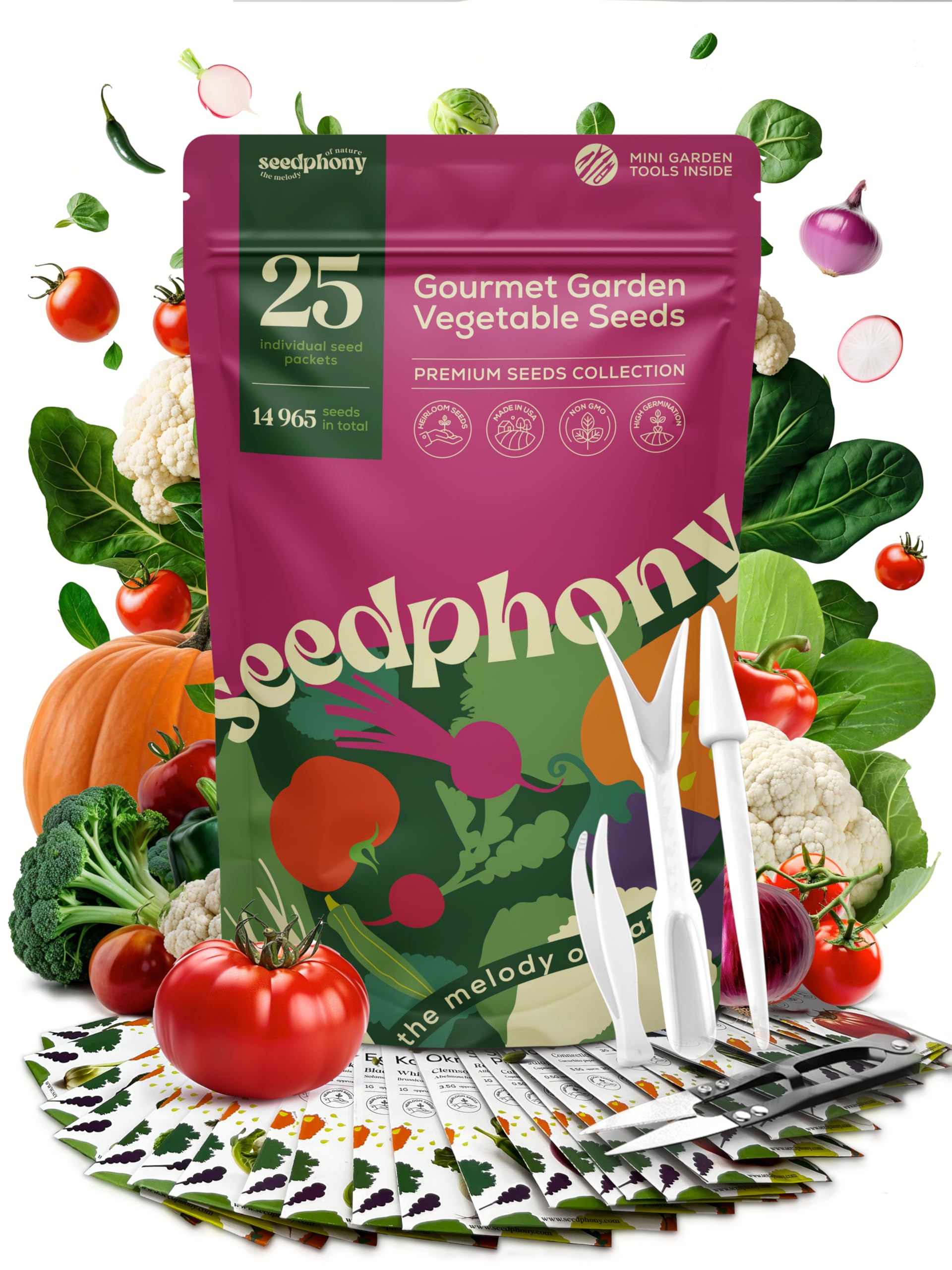 Seedphony Gourmet Garden Pack