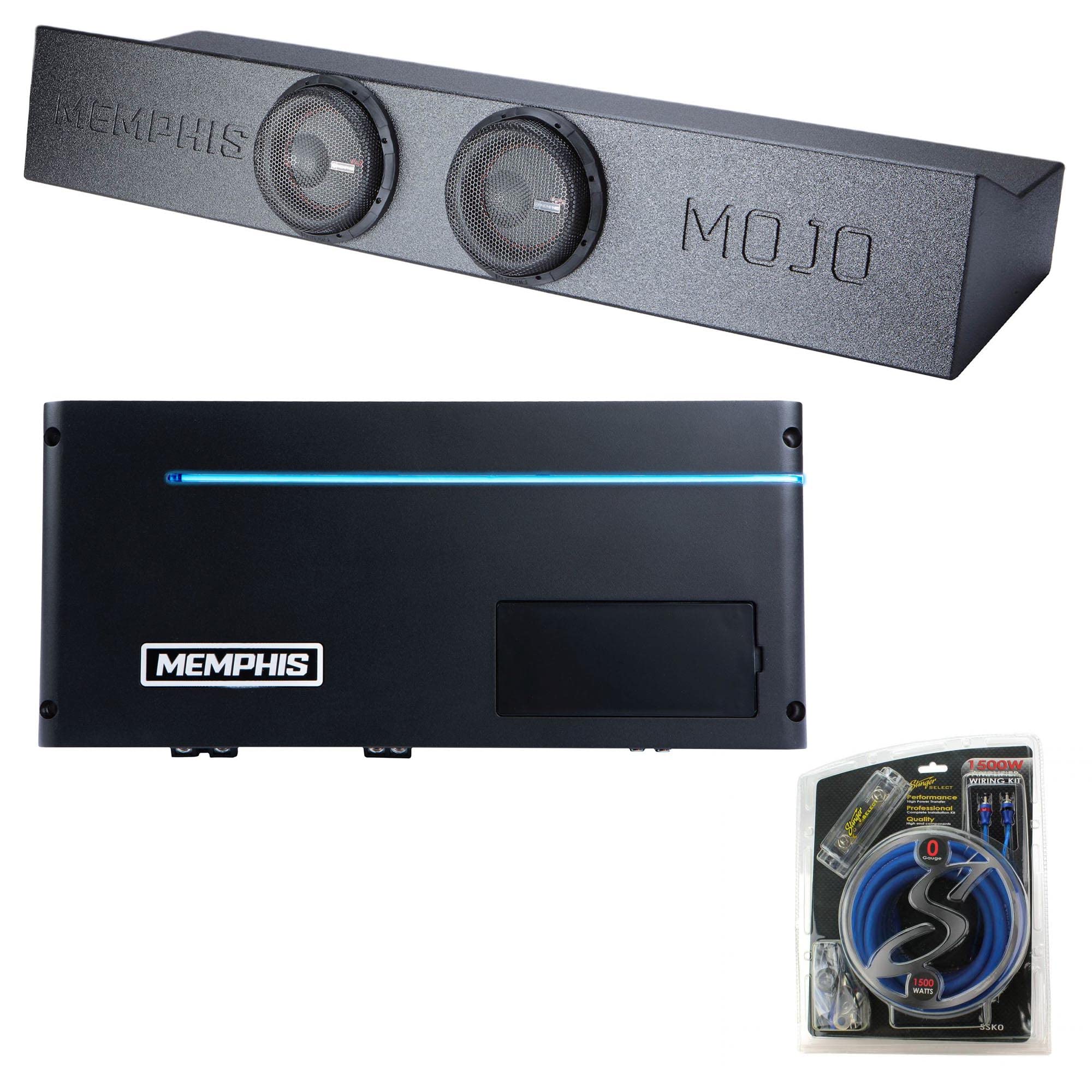 Amazon.com: Memphis MJME8D1 Ported Enclosure with Two 8