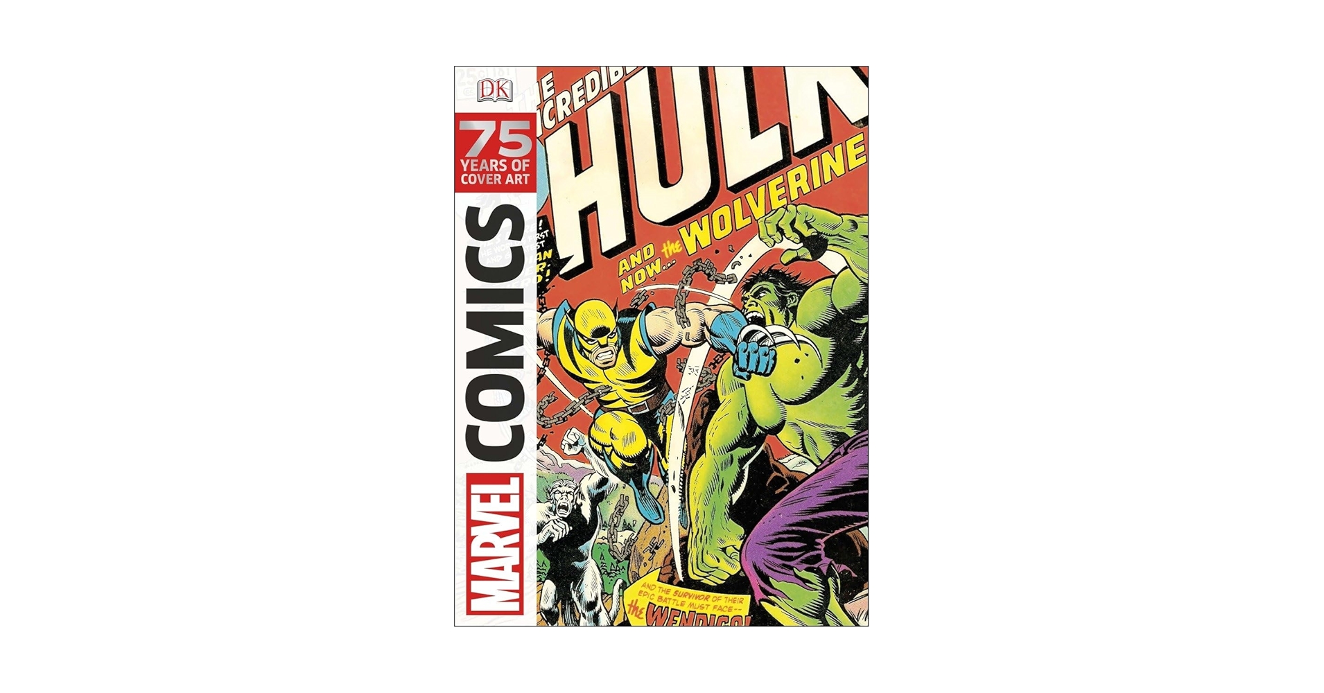 Marvel Comics　75 Years of Cover Art Marvel Comics 75 Years Of Cover Art - by DK, Hardcover Book w