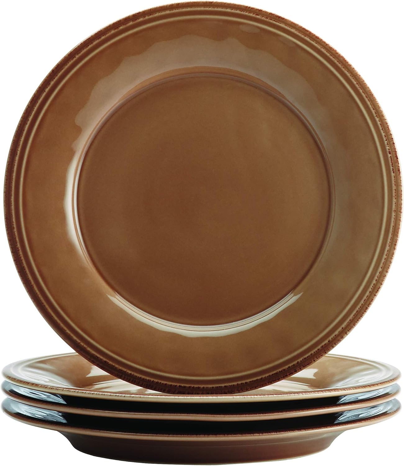 Rachael Ray Cucina Dinnerware 16-Piece Stoneware Dinnerware Set, Lavender Purple