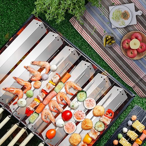 Miniatura 7 de Boloda Protectores de placas de calor para parrilla y tubo de quemador de parrilla para parrilla Chargriller 3001 3008 3030 4000 5050 5072,5252