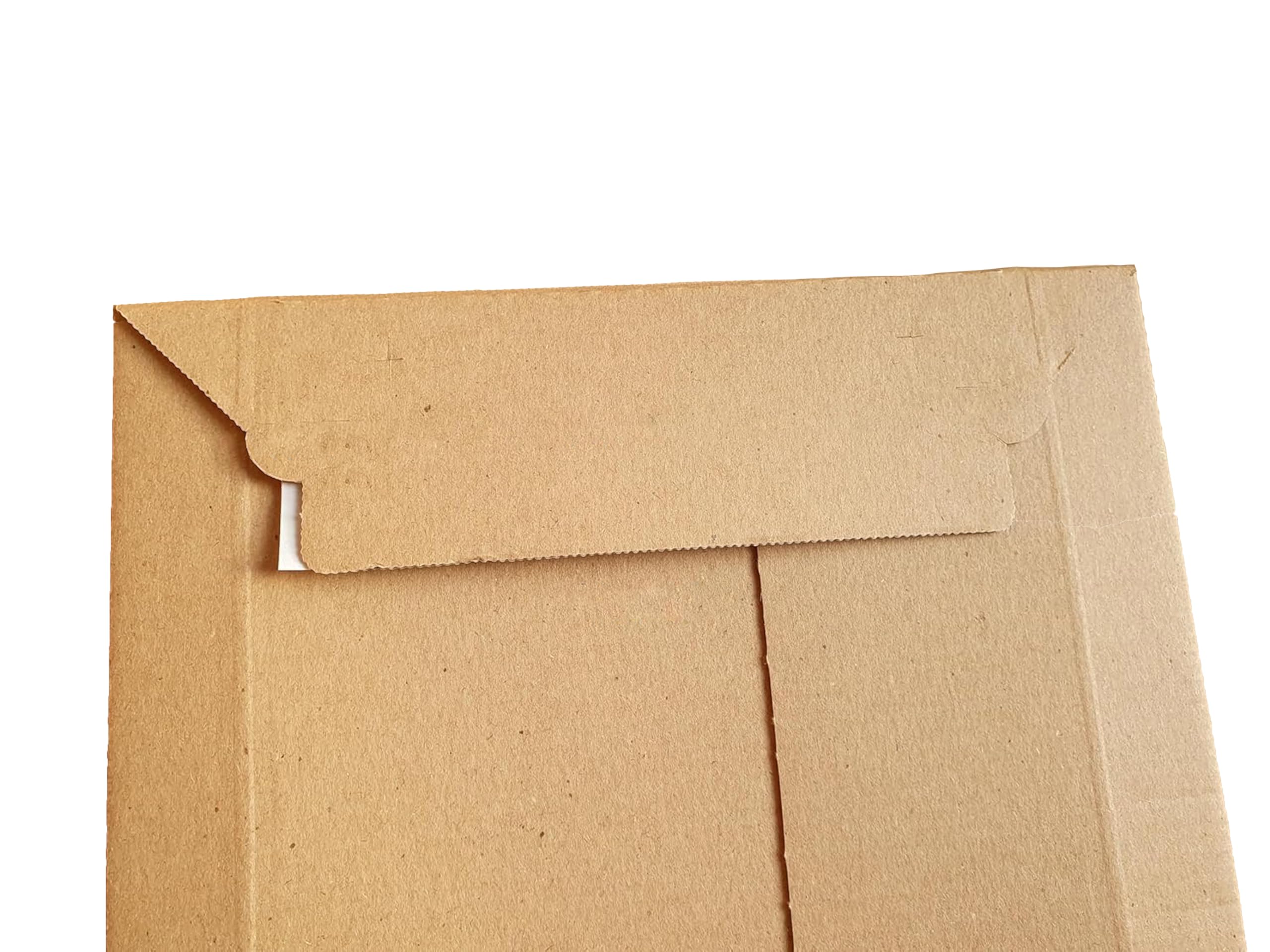 Jeco - Lot de 50 enveloppes d'expédition en carton marron format 250 x 353mm 450g/m² pochette rigide et résistante avec fermeture auto-adhésive