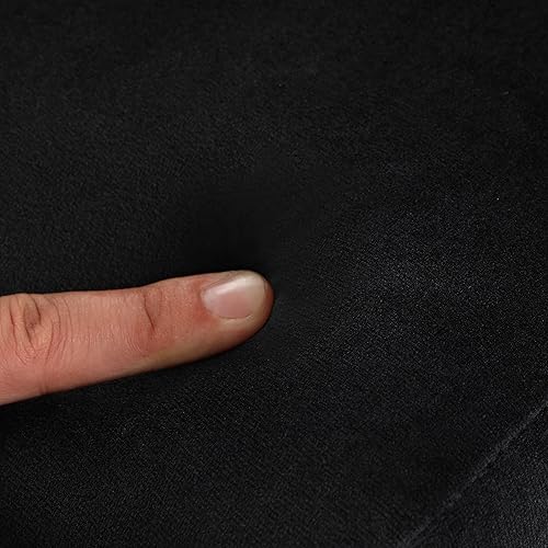 Miniatura 9 de ERDAYE Juego de 5 piezas de altura de mostrador con 1 mesa de mármol sintético y 4 sillas de asiento tapizadas de terciopelo para el hogar, cocina,