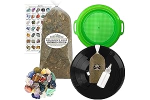 Gold and Gemstone Mining Kit | Gemstone Kit | Gemstone Paydirt |...