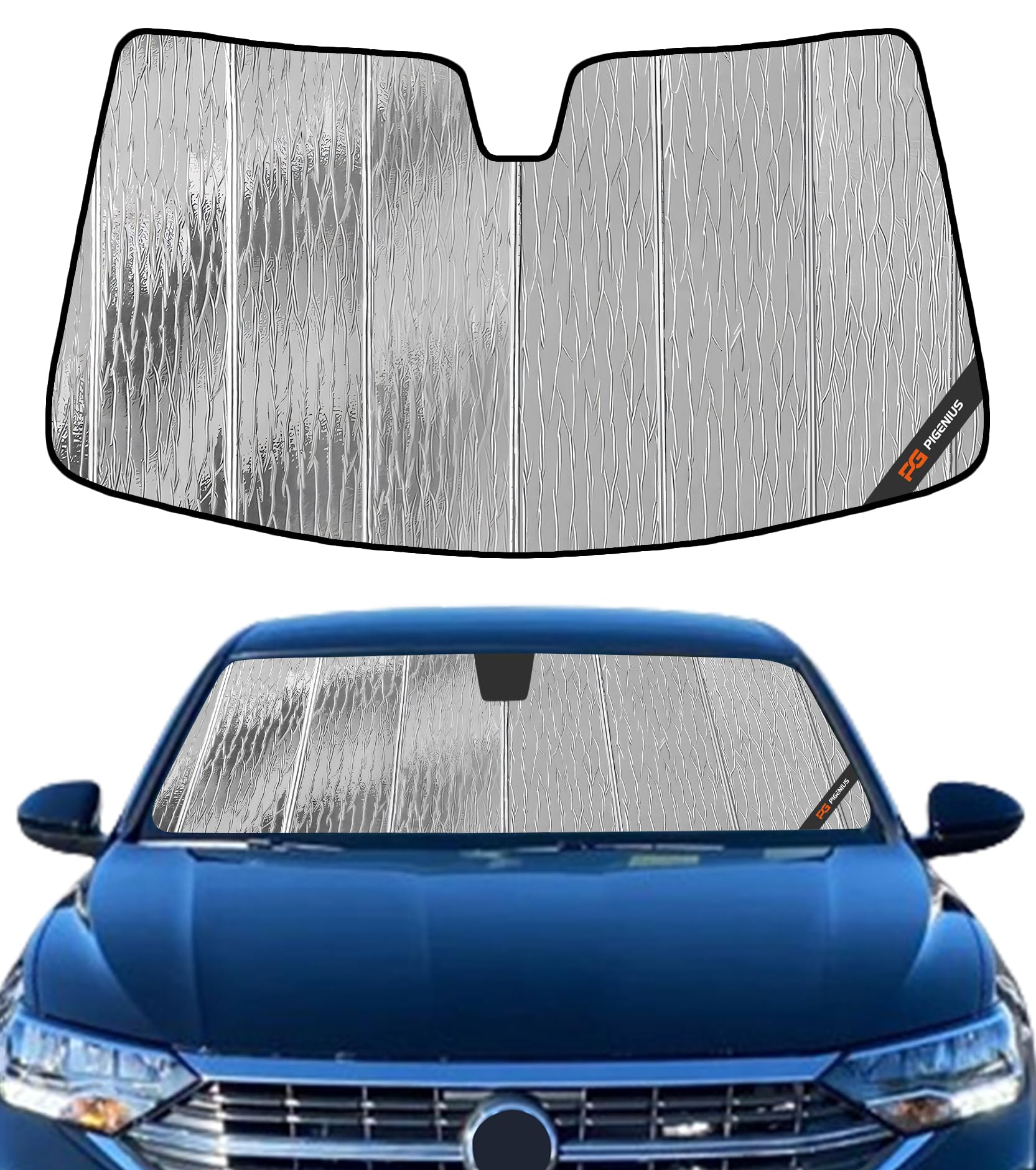 Amazon.com: Pigenius Windshield Sunshade for Volkswagen Jetta 2019