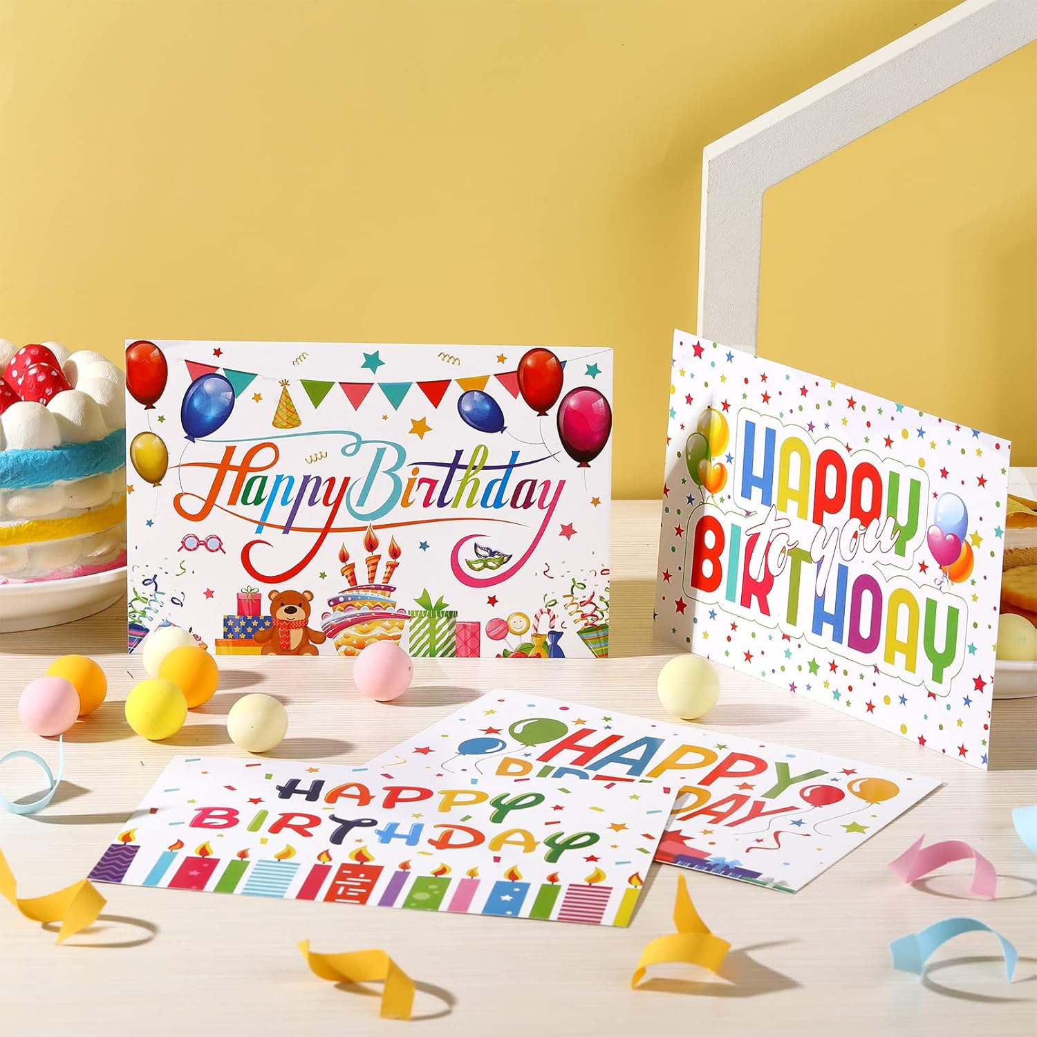 Buy Junkin 80 Pack Birthday Cards Happy Birthday Cards Assortment Bulk