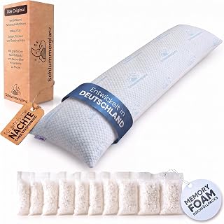 Memory Foam Seitenschläferkissen 40×145, Höhenverstellbar