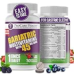 Procare Health Bariatric Multivitamin with Iron 45mg Chewable (30 Tablets) - Fruit Punch Flavor Bariatric Multivitamin Chewable Pills for Gastric Bypass & Sleeve Gastrectomy Patients (01 Month Supply)