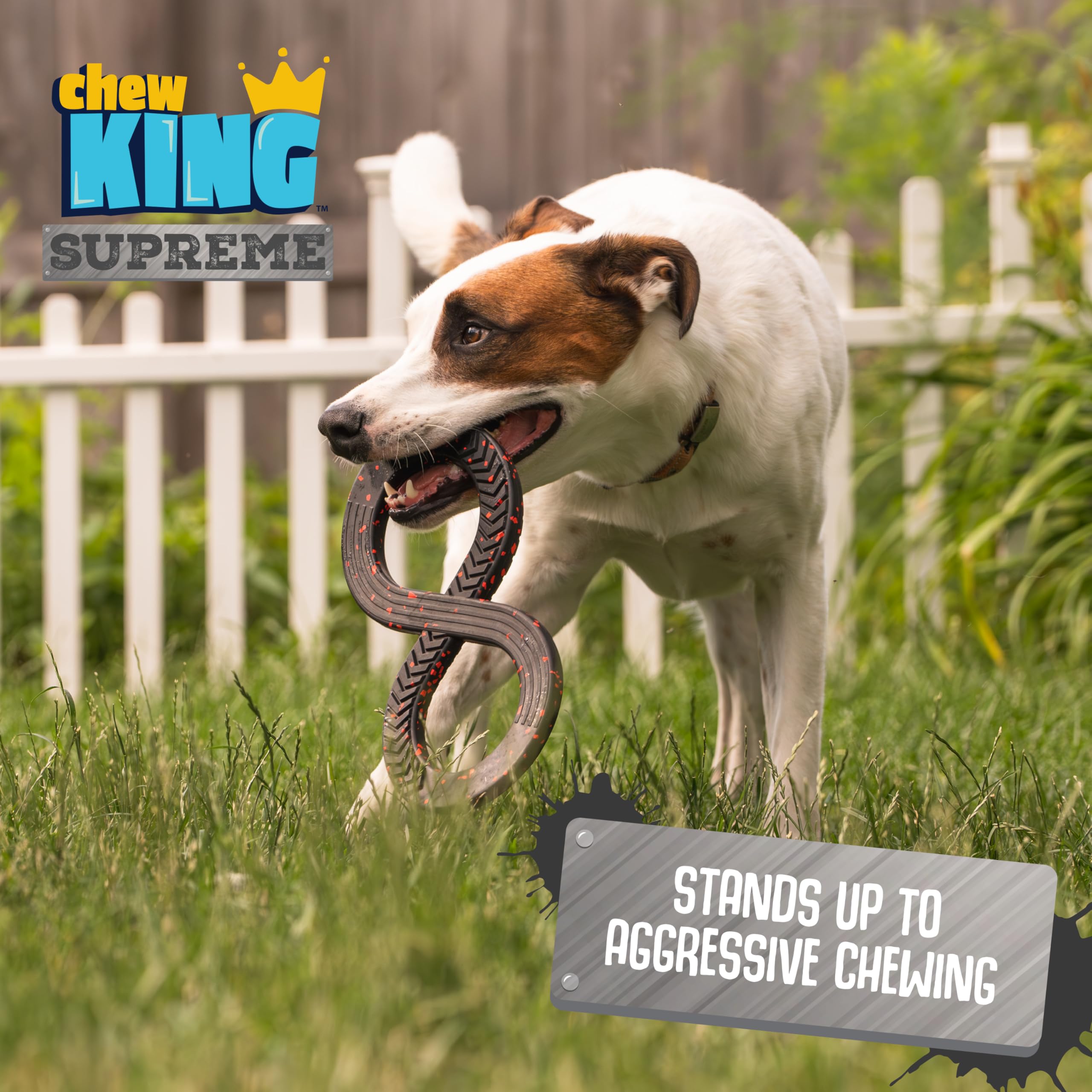 Chew King Supreme Dog Toy Collection, Medium Supreme Infinity Tug