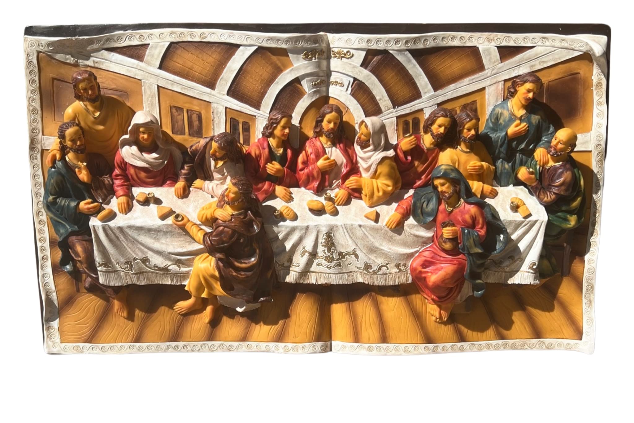 Amazon.com: 3 ARCHES USA 3D Wall Decor - The Last Supper Large