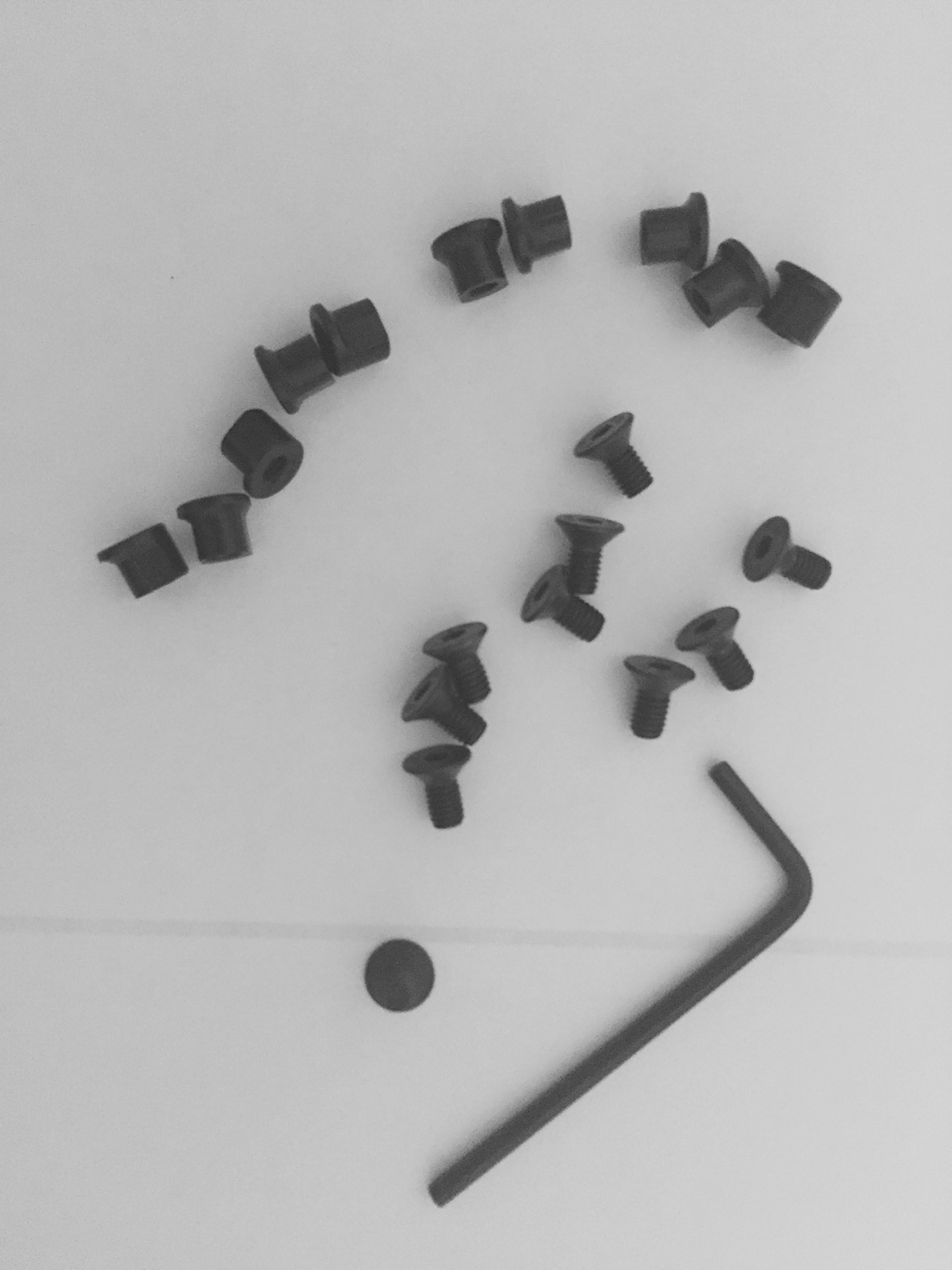 KeyMod Rail 20 PCS KeyMod Screw and Nut 10 Set Pack With L Wrench