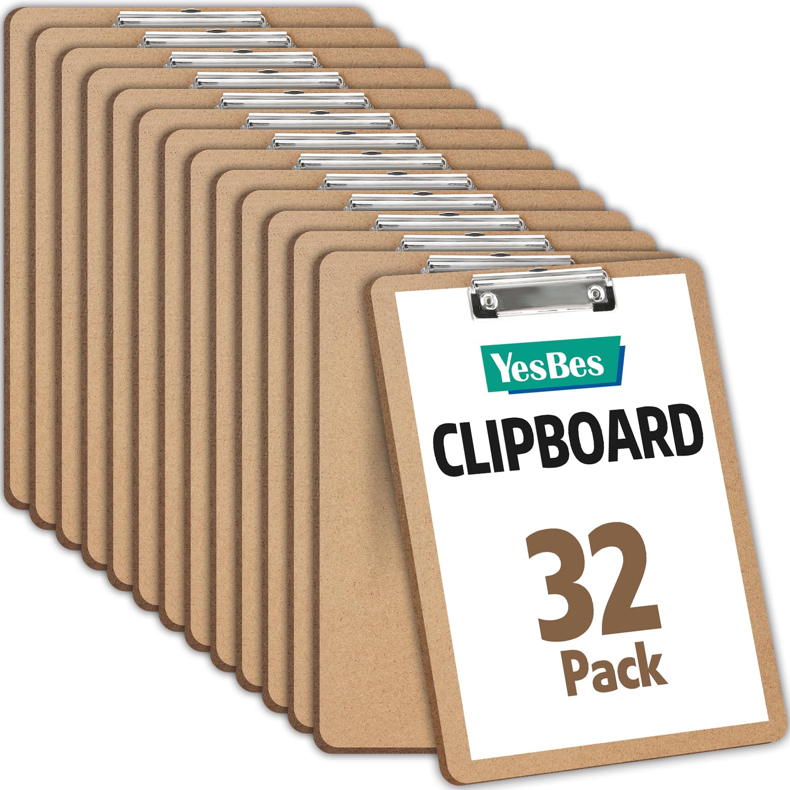 Bulk Clipboards - 20 Pack for Classroom & Office -8 Bulk Clipboards - 20 Pack for Classroom & Office -8