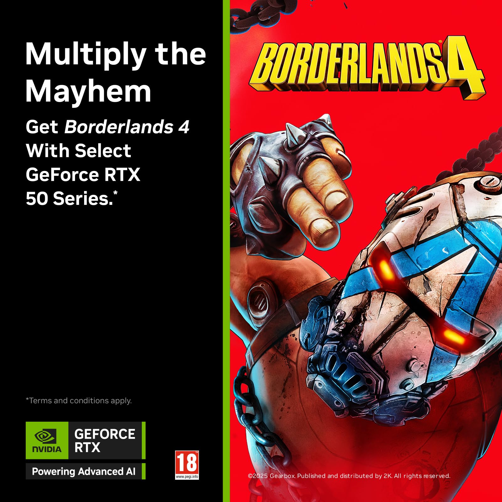 PNY Scheda Grafica GeForce RTX™ 5090 32GB OC Triple Fan DLSS 4