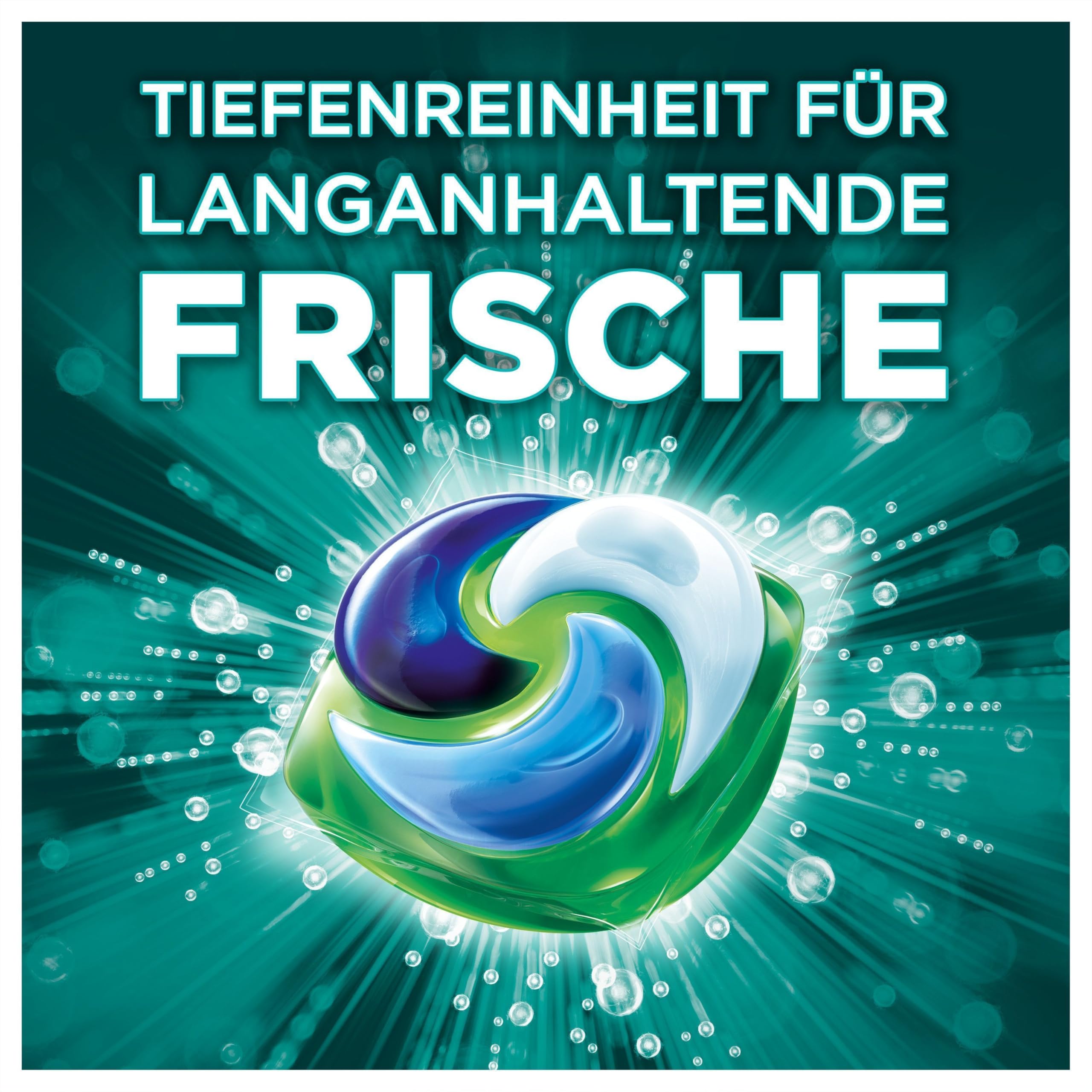 Ariel Waschmittel All-in-1 PODS 76 Waschkapseln, Touch of Lenor Unstoppables, Universal+, Porentiefe Reinheit für lang anhaltende Frische