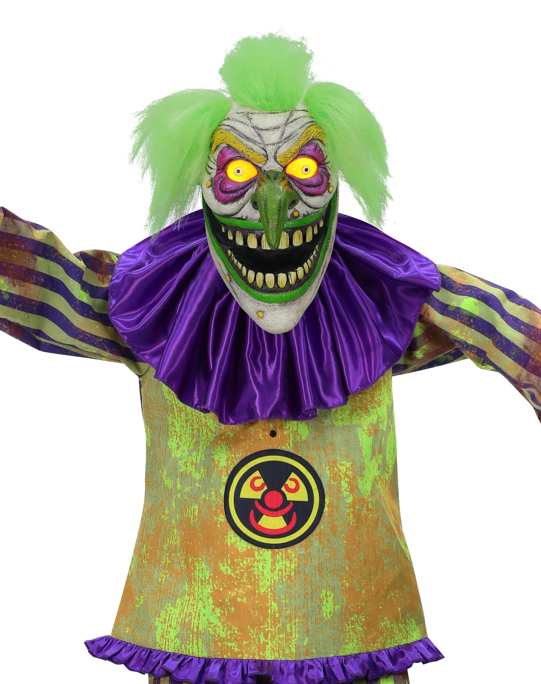 Spirit Halloween 6 Ft Nozzles The Clown Animatronic : Amazon.sg