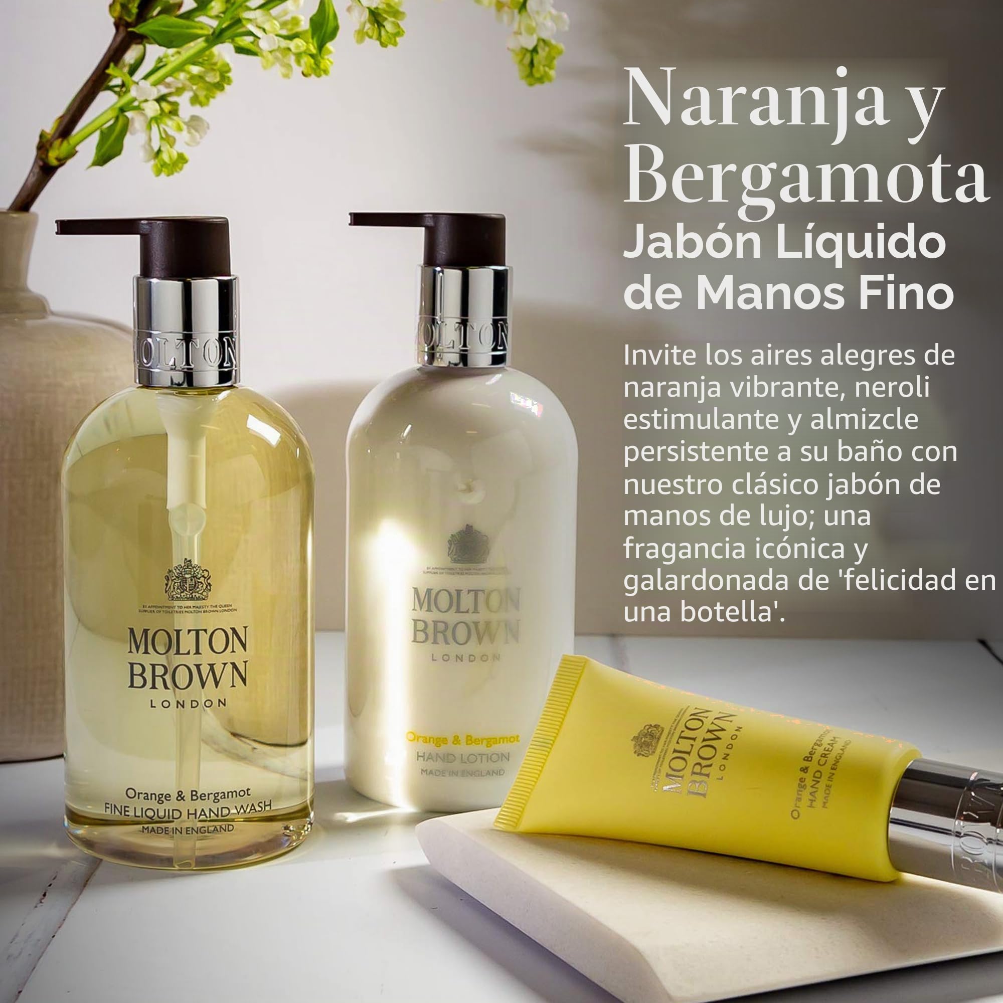 Molton Brown Jabón de manos naranja y bergamota 300 ml