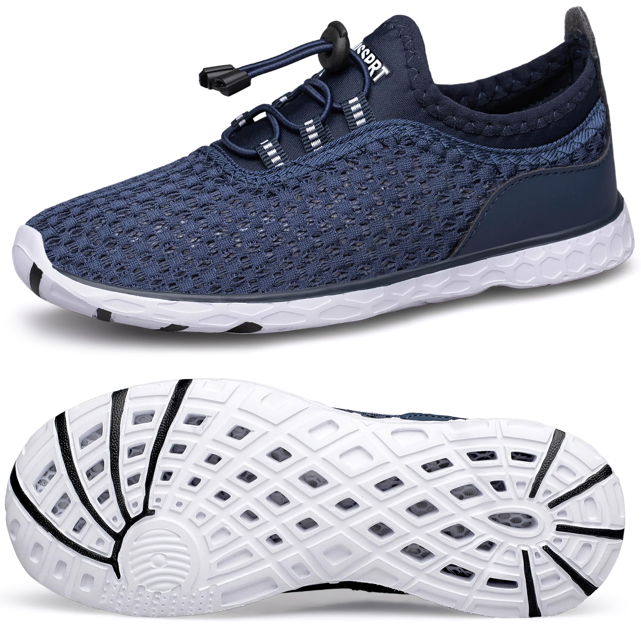 DOUSSPRT Water Shoes for Kids Boys Girls Quick Dry Beach Sports Swim Pool Aqua Shoes for Toddler/Little Kid/Big Kid