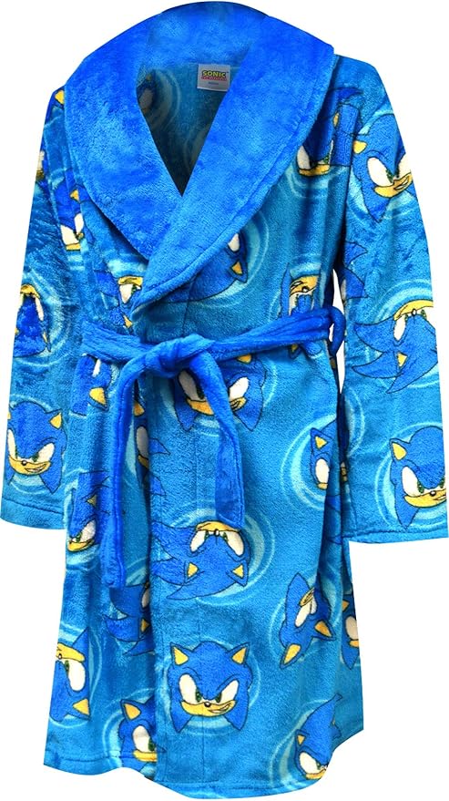 Sonic the hedgehog bathrobe Clearance