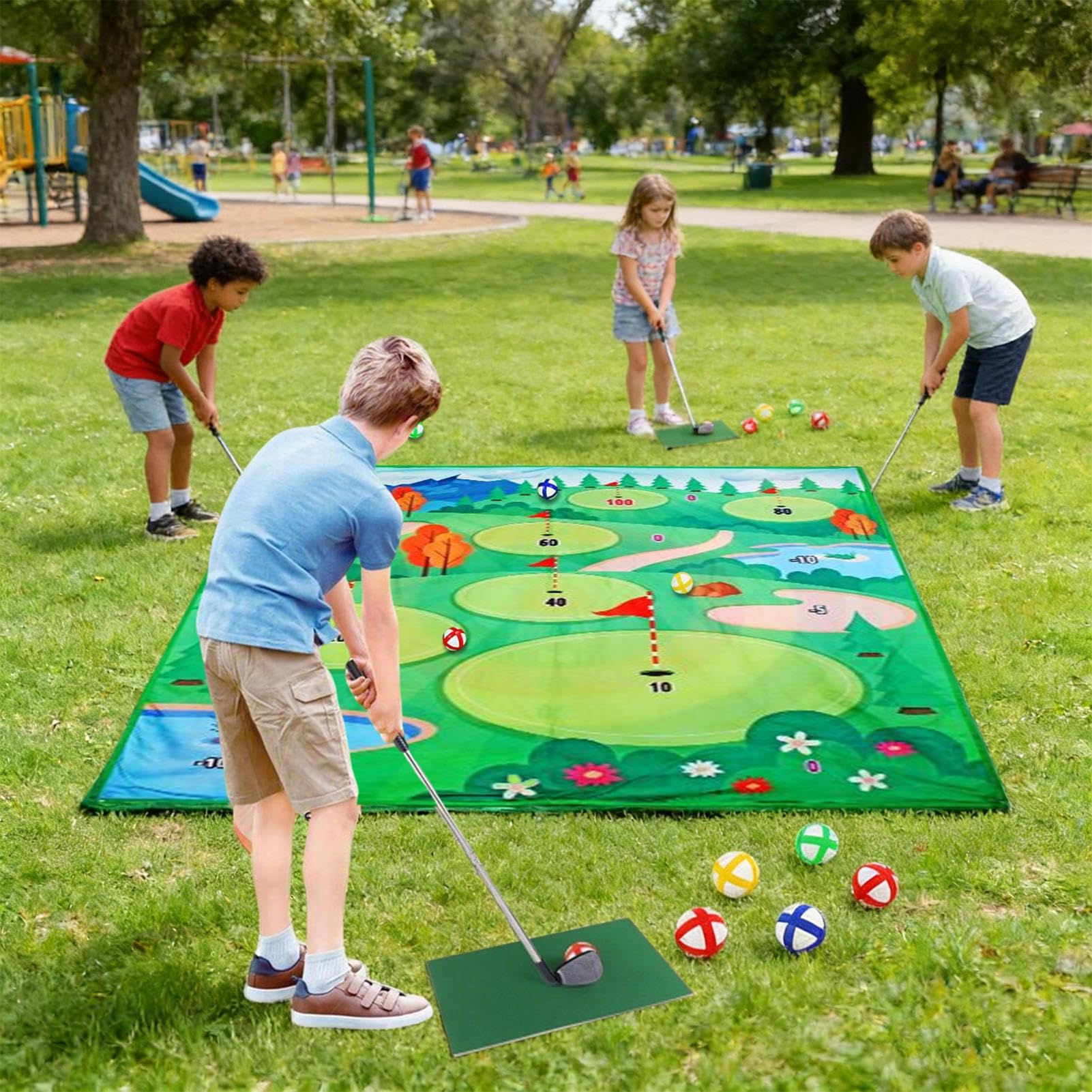 Boden-Trainingsmatte Sportausrüstung | Doppelseitige Schlagmatte Für Anfänger Kinder Indoor Outdoor Garten Büro