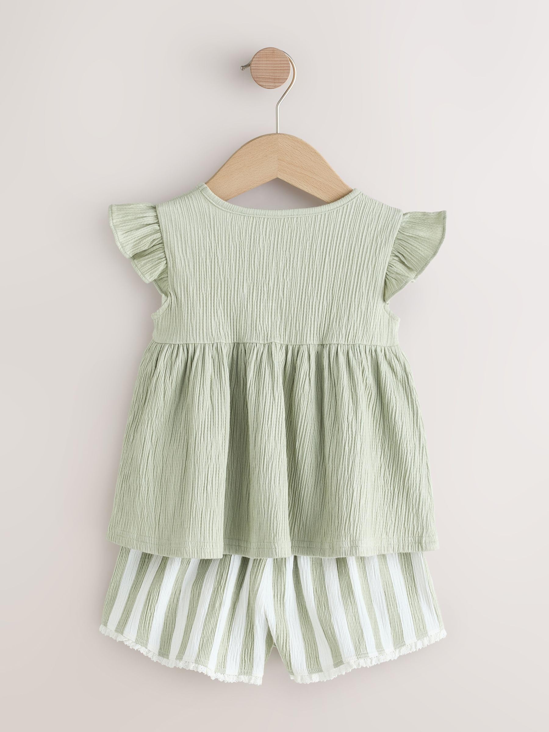 NEXT Ragazza Confezione da 3 Pigiami Corti Comodi | Bambino, Standard, Mid Rise, Pull On