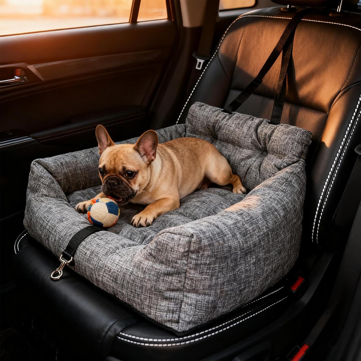 Dog Bed for Car - Foldable Waterproof Breathable...