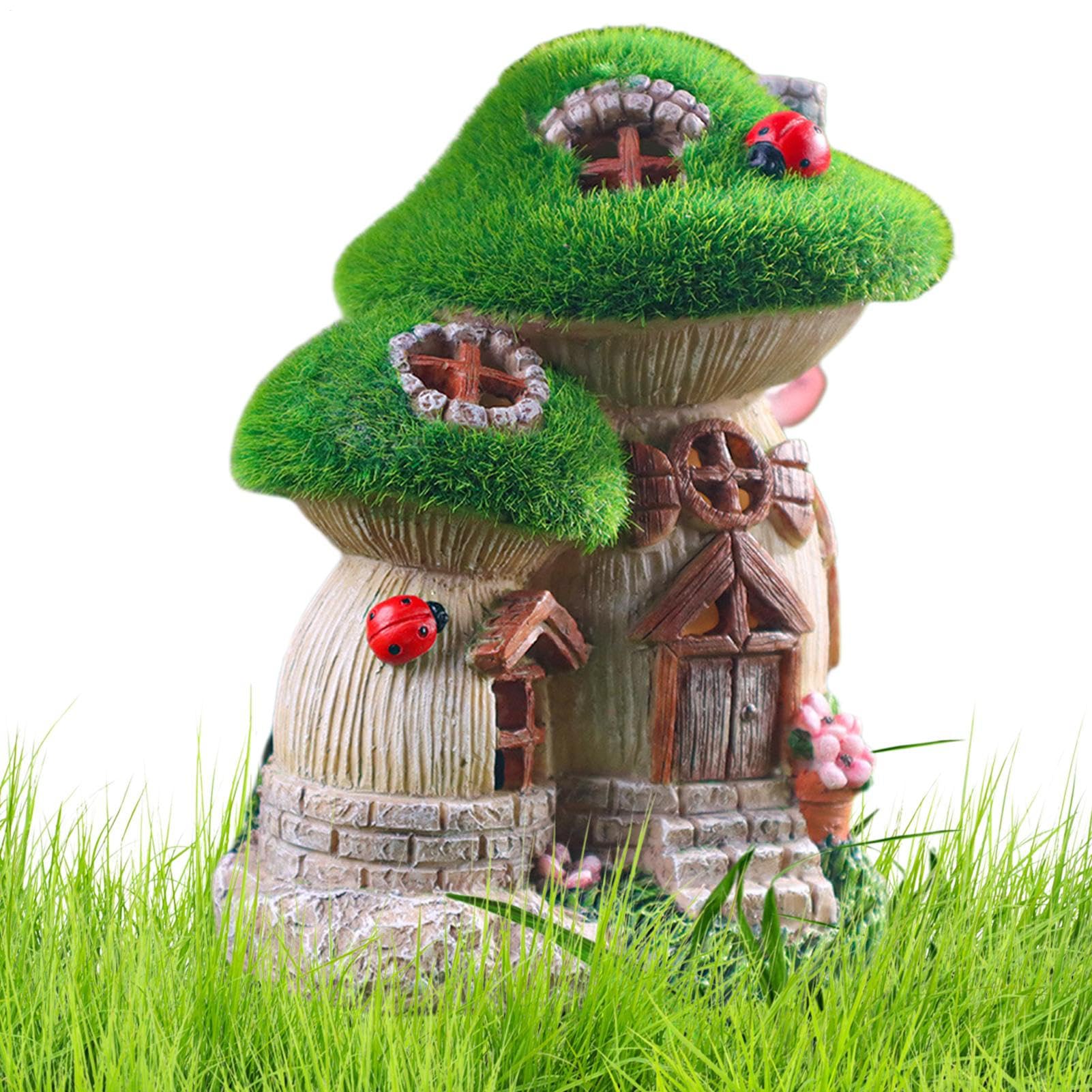 Maisons de fées à énergie solaire idée cadeau originale pour terrasse