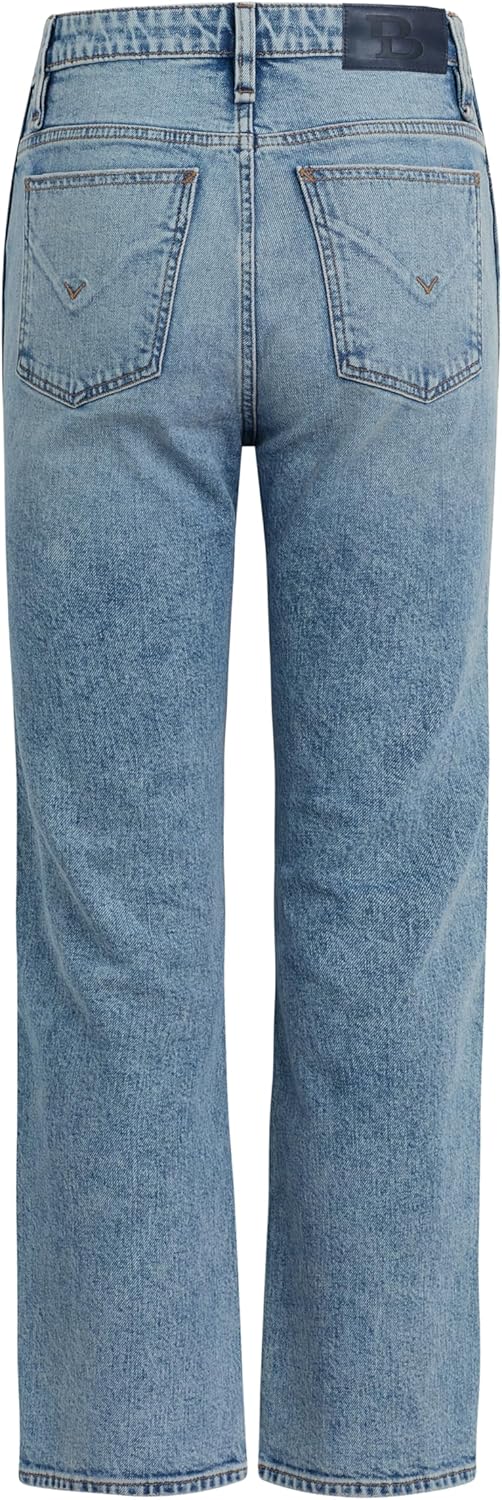 HUDSON Women's Brooks Nader Breaux High-Rise Straight Ankle Jean
