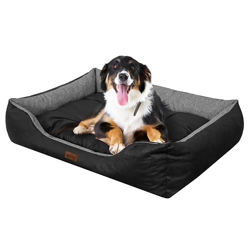 DOGGY Cama para perros - Cojín para perros medianos - Cesta para perros - Fácil de limpiar