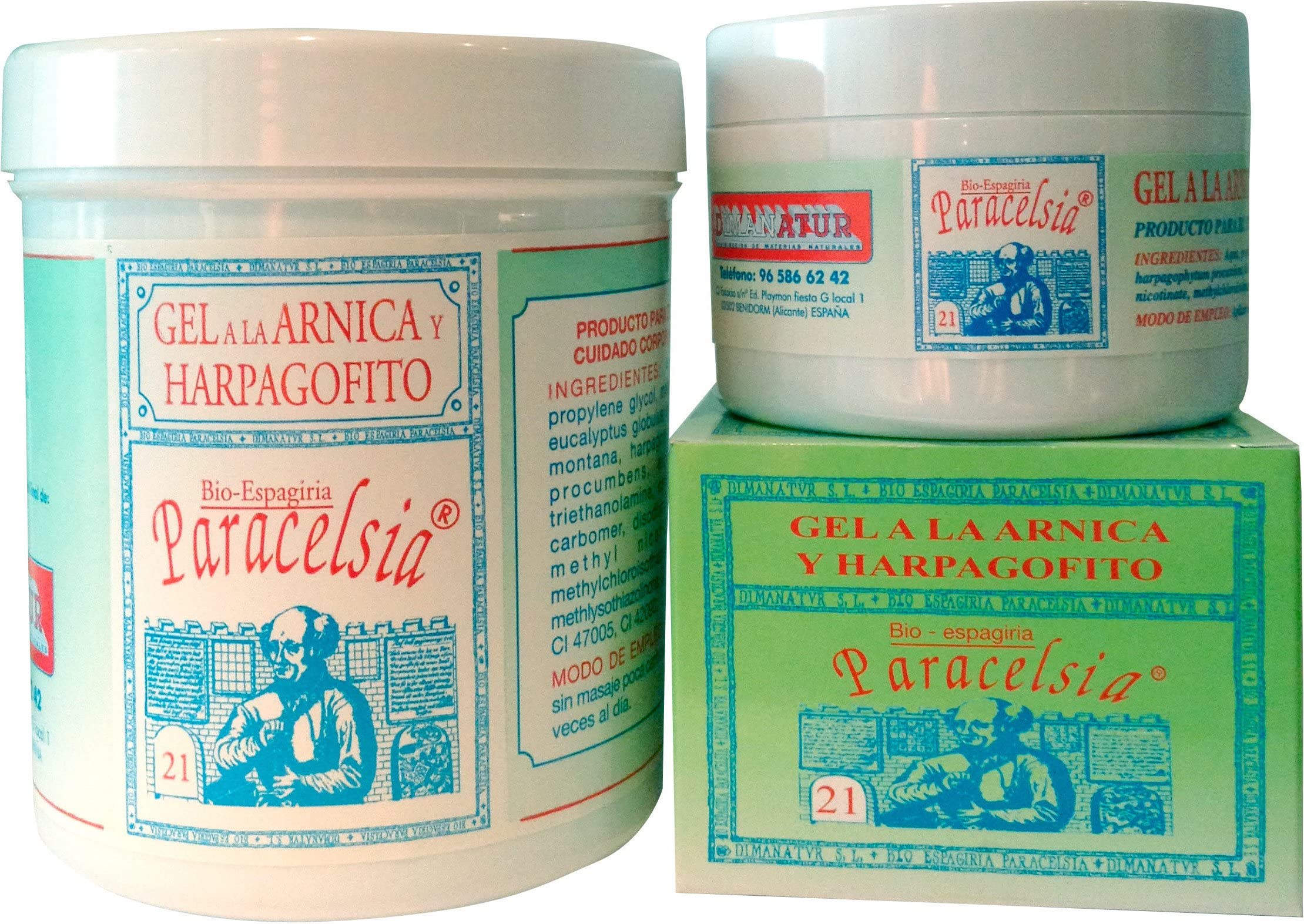 Gel Arnica Harpagofito 200 Ml de Paracelsia