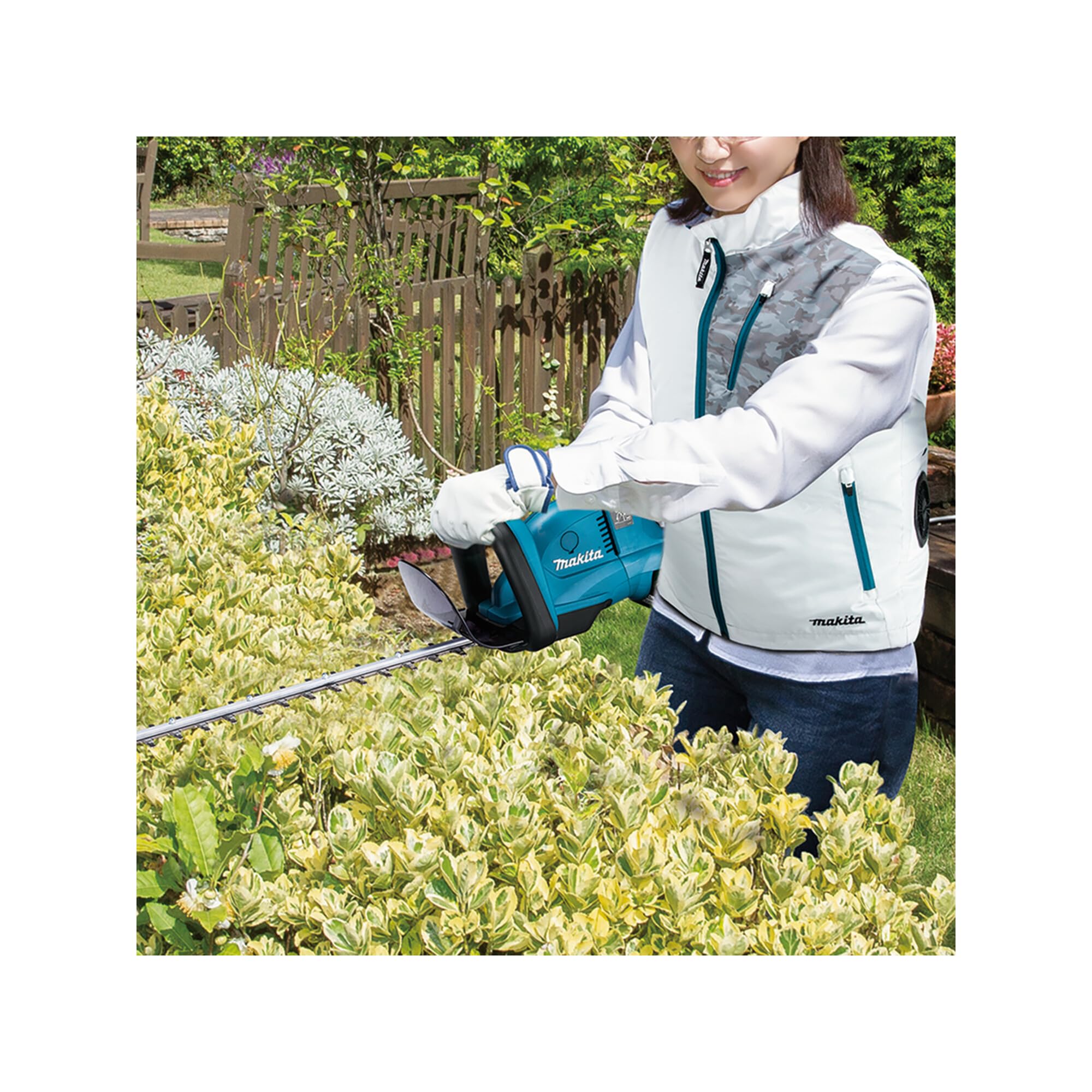 Makita 10.8V to 18V Li-ion LXT Brushless Fan Vest - Battery and Holder Not Included