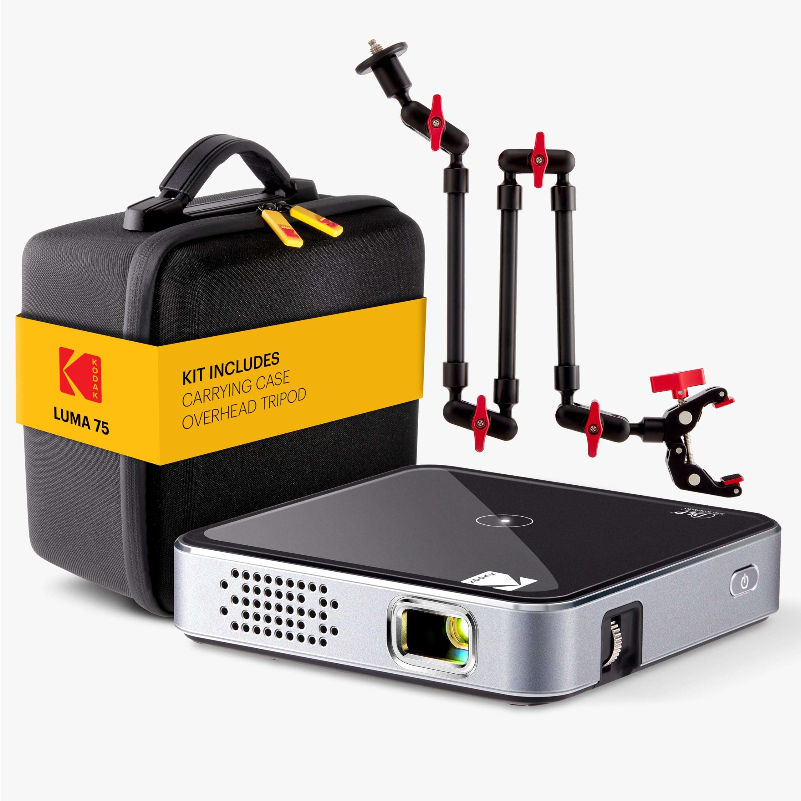 新品 Kodak Luma 75 ポケットプロジェクター HDMI　コダック Amazon.com: KODAK Luma 75 Pocket Projector Kit - Black - 1080p HD