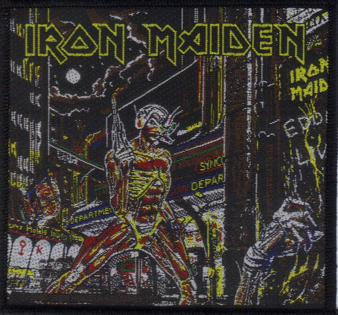 Klicnow Iron Maiden - Somewhere in Time Patch 10 X 9.5CM (4" X 3-3/4")
