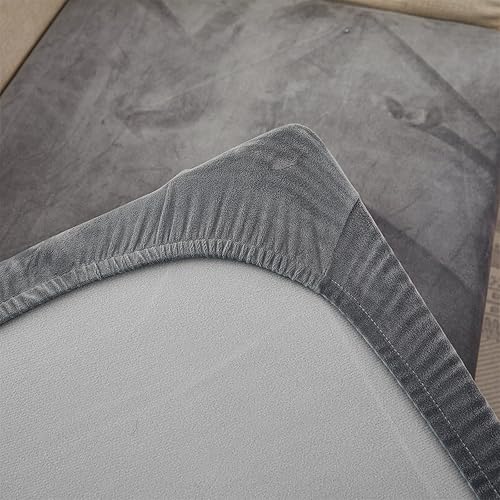 Miniatura 8 de OKYUK Fundas para sofá modular, universales, resistentes al desgaste, de terciopelo en forma de L, fundas de sofá separadas para sofá seccional