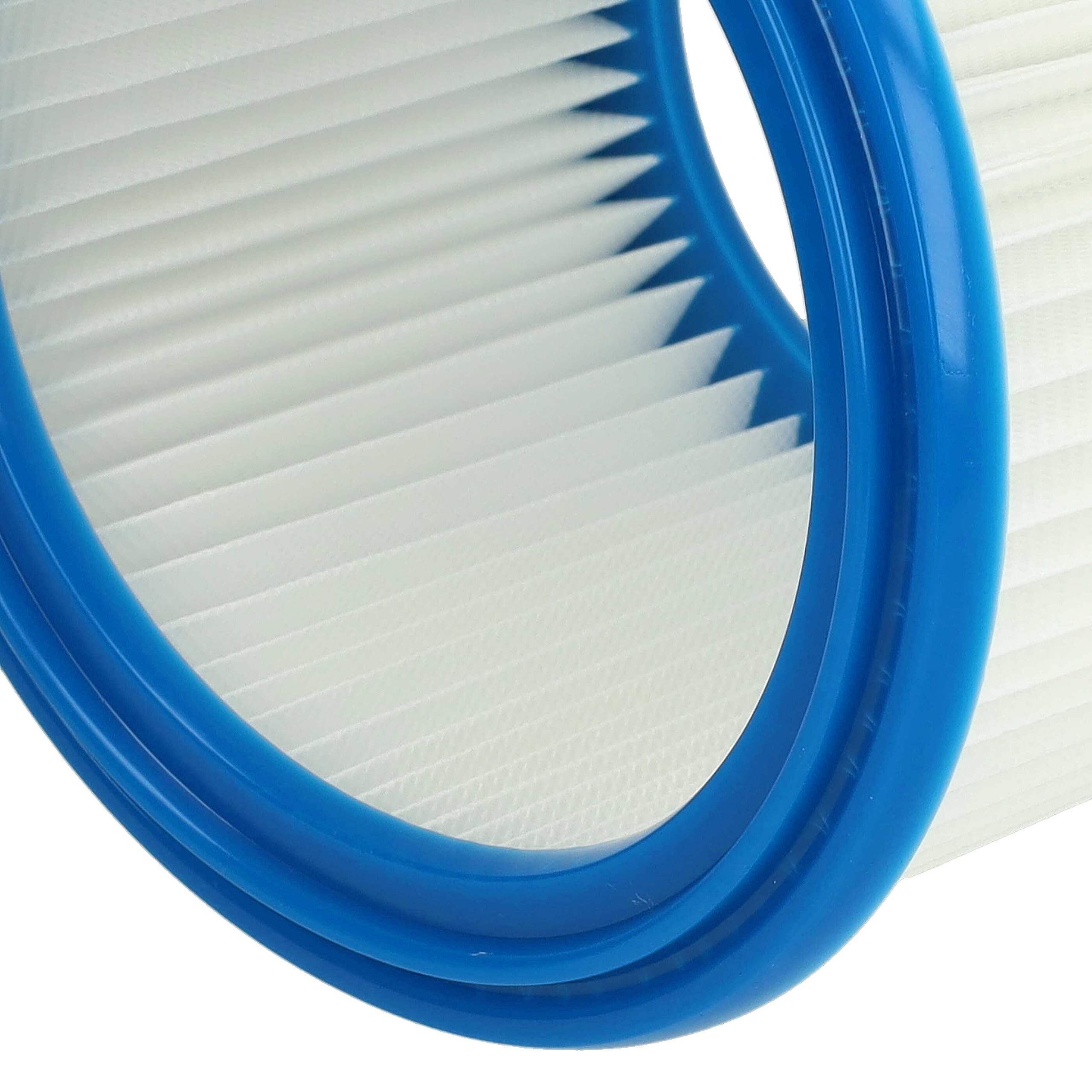 vhbw set da 2x filtro a pieghe piatte compatibile con Milwaukee AP250ECP, AP300ELCP, AS 2 250 ELCP aspiratore umido/secco - cartuccia filtrante