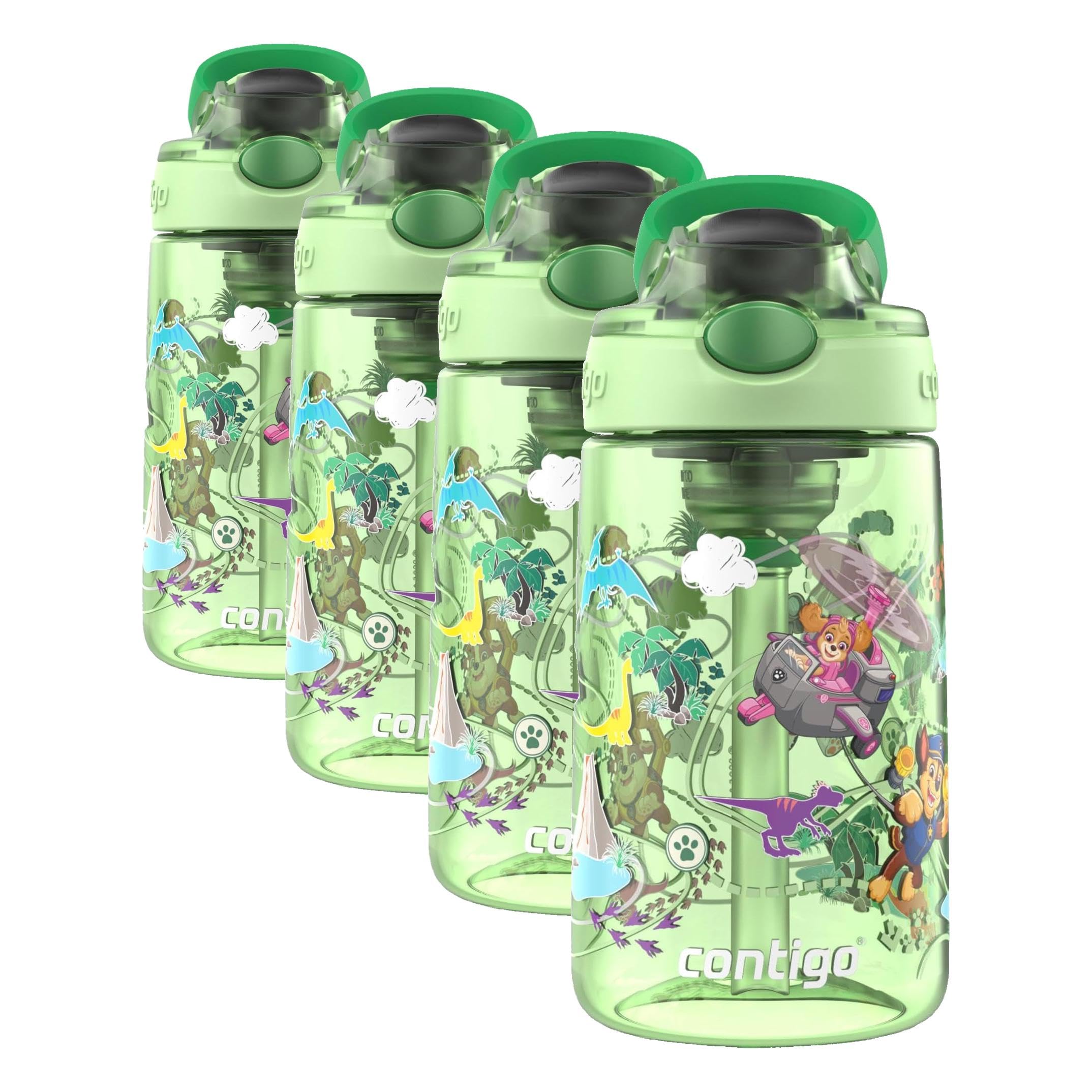 Contigo Aubrey Kids Water Bottle, 14 oz (Pack of 4)