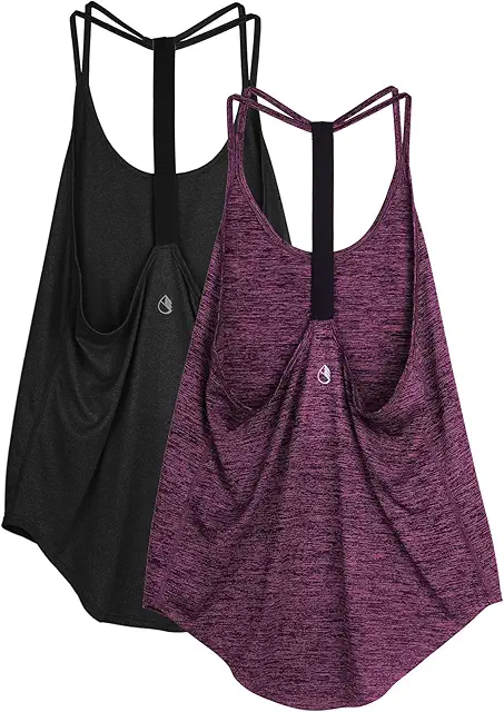 Camiseta sin Mangas para Yoga y Fitness de Mujer - Ajuste Relajado
