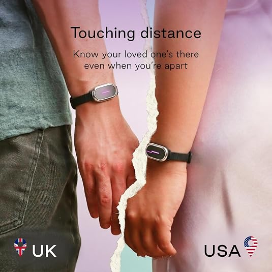 Amazon.co.jp: BOND TOUCH 4 - カップル向け長距離恋愛ブレスレット(2