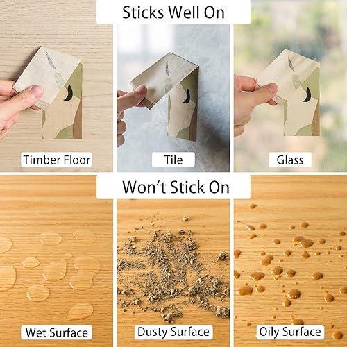 Miniatura 4 de Fetefest Cinta de camuflaje adhesiva sin residuos, no reflectante de 5 cm por 27 metros con varios patrones de camuflaje