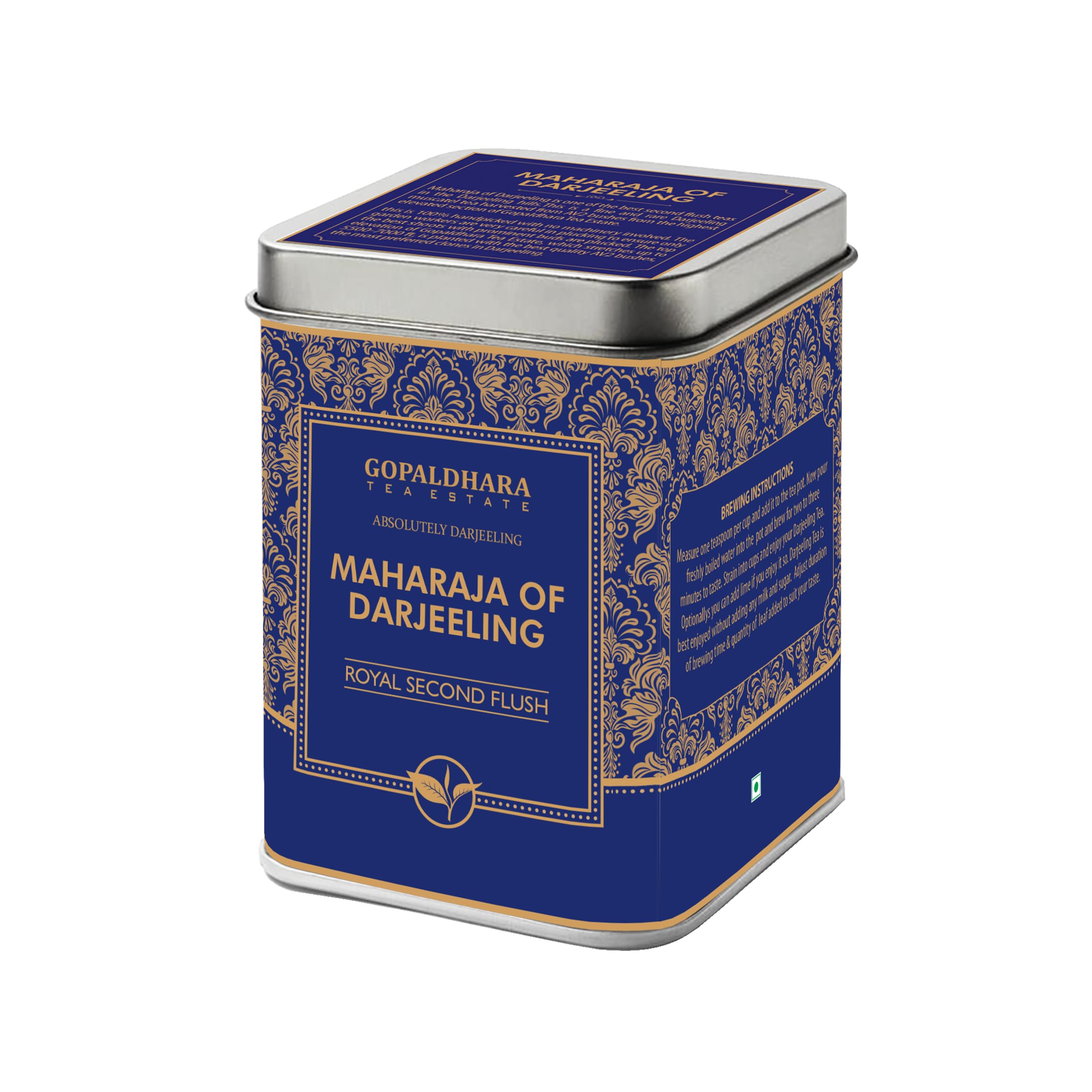 Gopaldhara Darjeeling High Mountain Clonal Tippy Maharaja of Darjeeling 50g Tin Can - (Royal Series) FTGFOP1 Exotic Premium Second Flush Black Tea (B085T84Y4J) Amazon Price History, Amazon Price Tracker