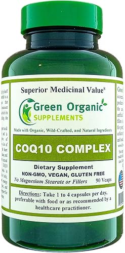 Coq 10 Complex Ubiquinona 90 VCaps alta absorción sin OMG sin gluten Individual